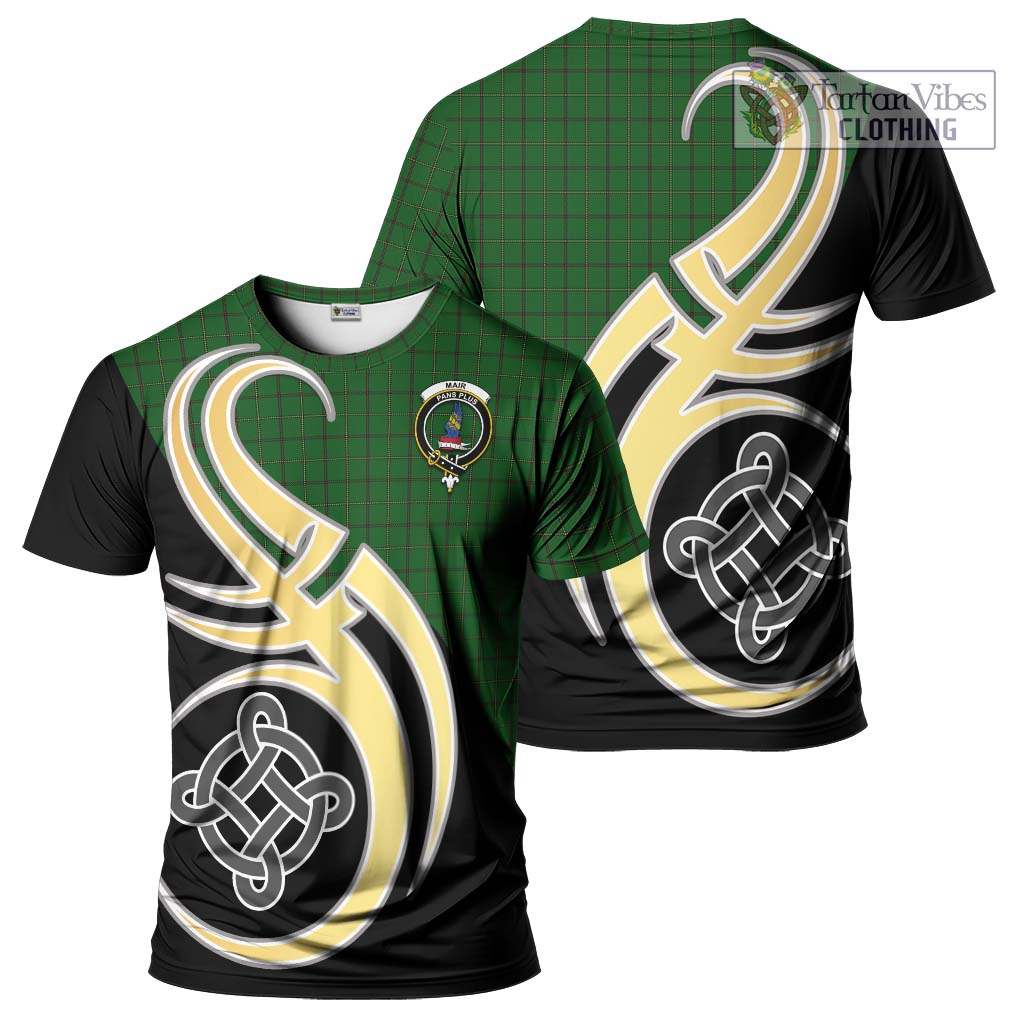 Mar Tribe Tartan T-Shirt with Family Crest and Celtic Symbol Style Kid's Shirt - Tartan Vibes Clothing
