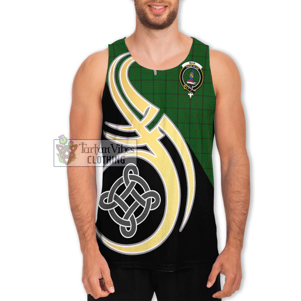 Mar Tribe Tartan Men's Tank Top with Family Crest and Celtic Symbol Style Men - Tartan Vibes Clothing