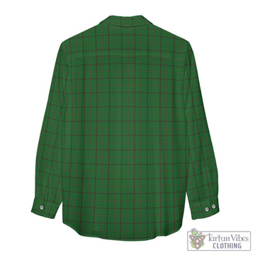 Mar Tribe Tartan Women's Casual Shirt with Family Crest - Tartan Vibes Clothing