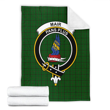 Mar Tribe Tartan Blanket with Family Crest - Tartan Vibes Clothing