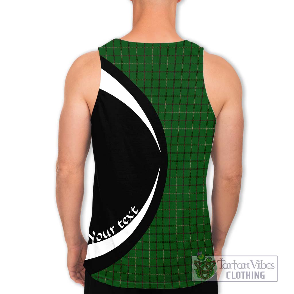 Mar Tribe Tartan Men's Tank Top with Family Crest Circle Style - Tartan Vibes Clothing
