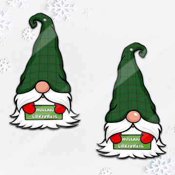 Mar Tribe Gnome Christmas Ornament with His Tartan Christmas Hat - Tartan Vibes Clothing