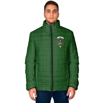 Mar Tribe Tartan Padded Jacket with Family Crest