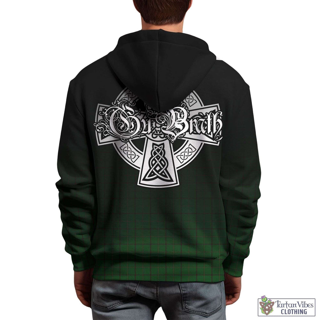 Mar Tribe Tartan Hoodie Featuring Alba Gu Brath Family Crest Celtic Inspired - Tartan Vibes Clothing