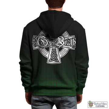 Mar Tribe Tartan Hoodie Featuring Alba Gu Brath Family Crest Celtic Inspired - Tartan Vibes Clothing