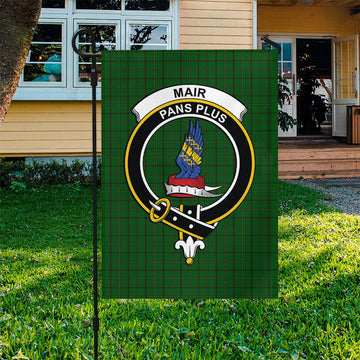Mar Tribe Tartan Flag with Family Crest