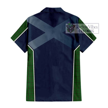 Mar Tribe Tartan Hawaiian Shirt with Family Crest and Lion Rampant Vibes Sport Style - Tartan Vibes Clothing