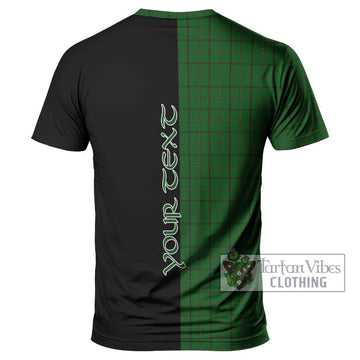 Mar Tribe Tartan T-Shirt with Family Crest and Half Of Me Style - Tartan Vibes Clothing
