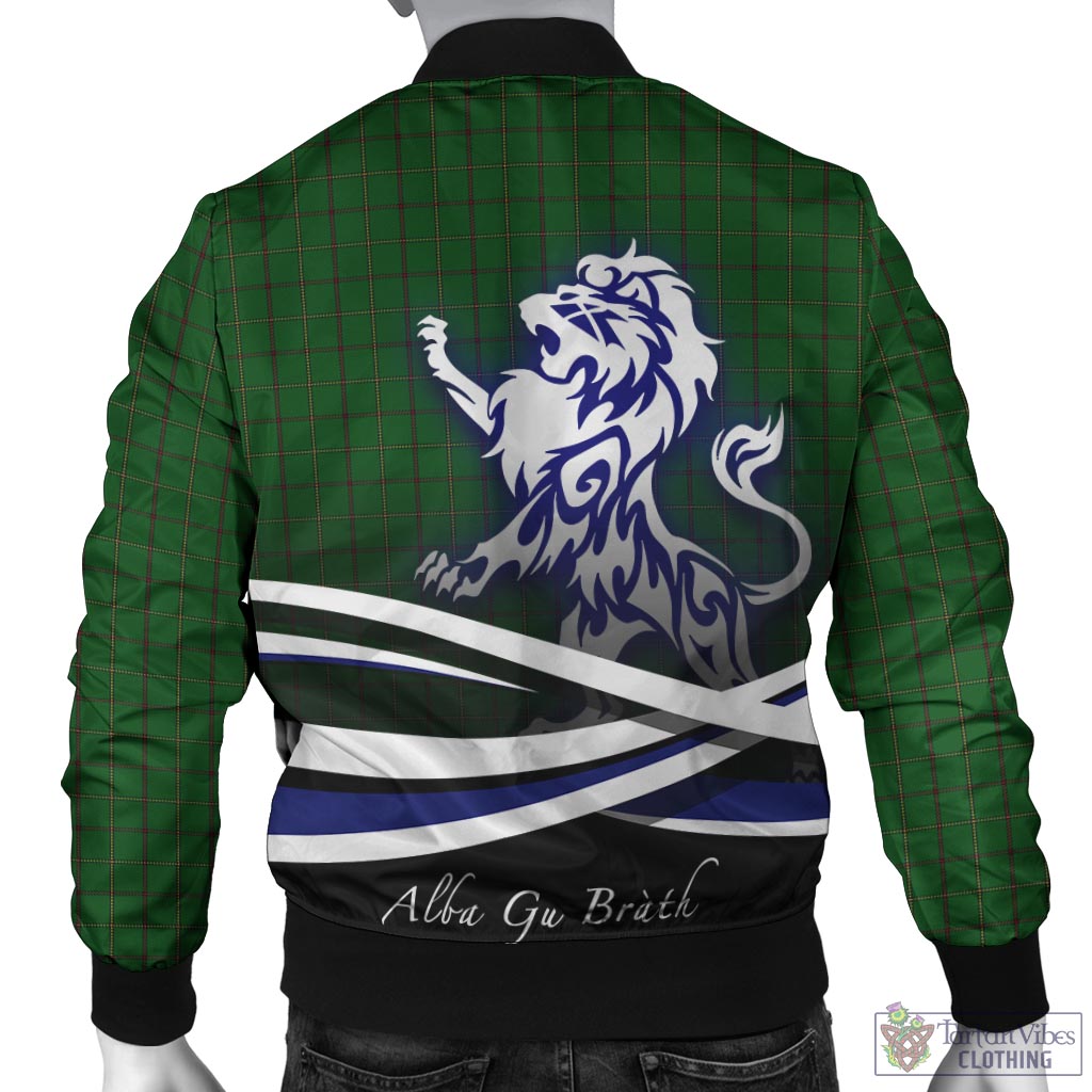 Mar Tribe Tartan Bomber Jacket with Alba Gu Brath Regal Lion Emblem - Tartan Vibes Clothing