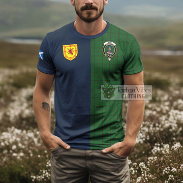 Mar Tribe Tartan T-Shirt Alba with Scottish Lion Royal Arm Half Style - Tartan Vibes Clothing