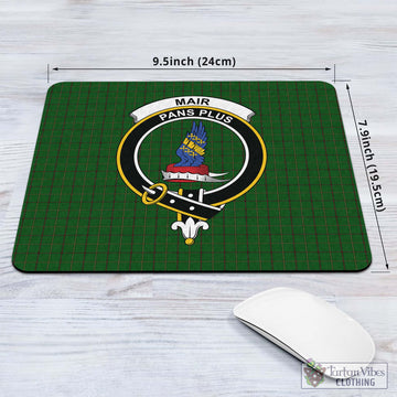 Mar Tribe Tartan Mouse Pad with Family Crest