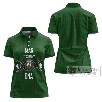 Mar Tribe Tartan Women's Polo Shirt with Family Crest DNA In Me Style - Tartan Vibes Clothing