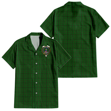 Mar Tribe Tartan Hawaiian Shirt with Family Crest - Tartan Vibes Clothing