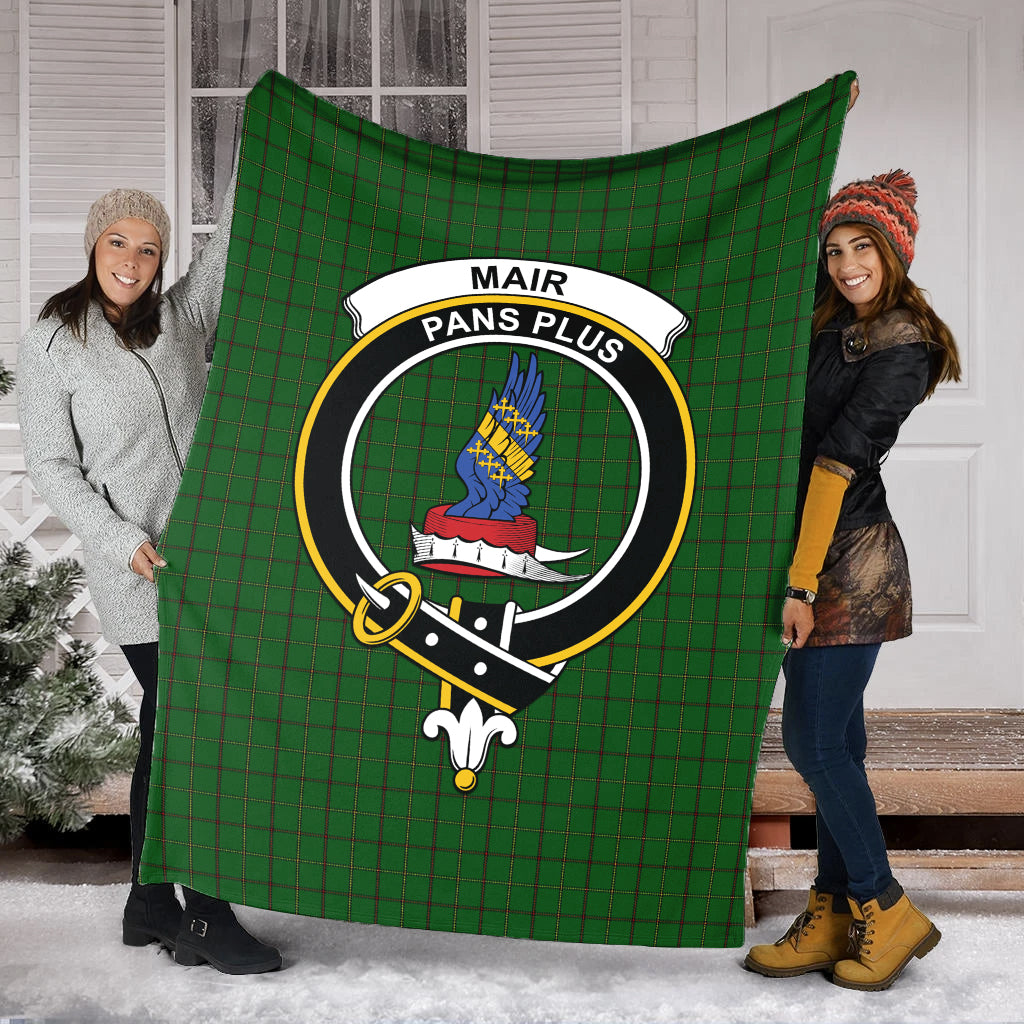 Mar Tribe Tartan Blanket with Family Crest - Tartan Vibes Clothing