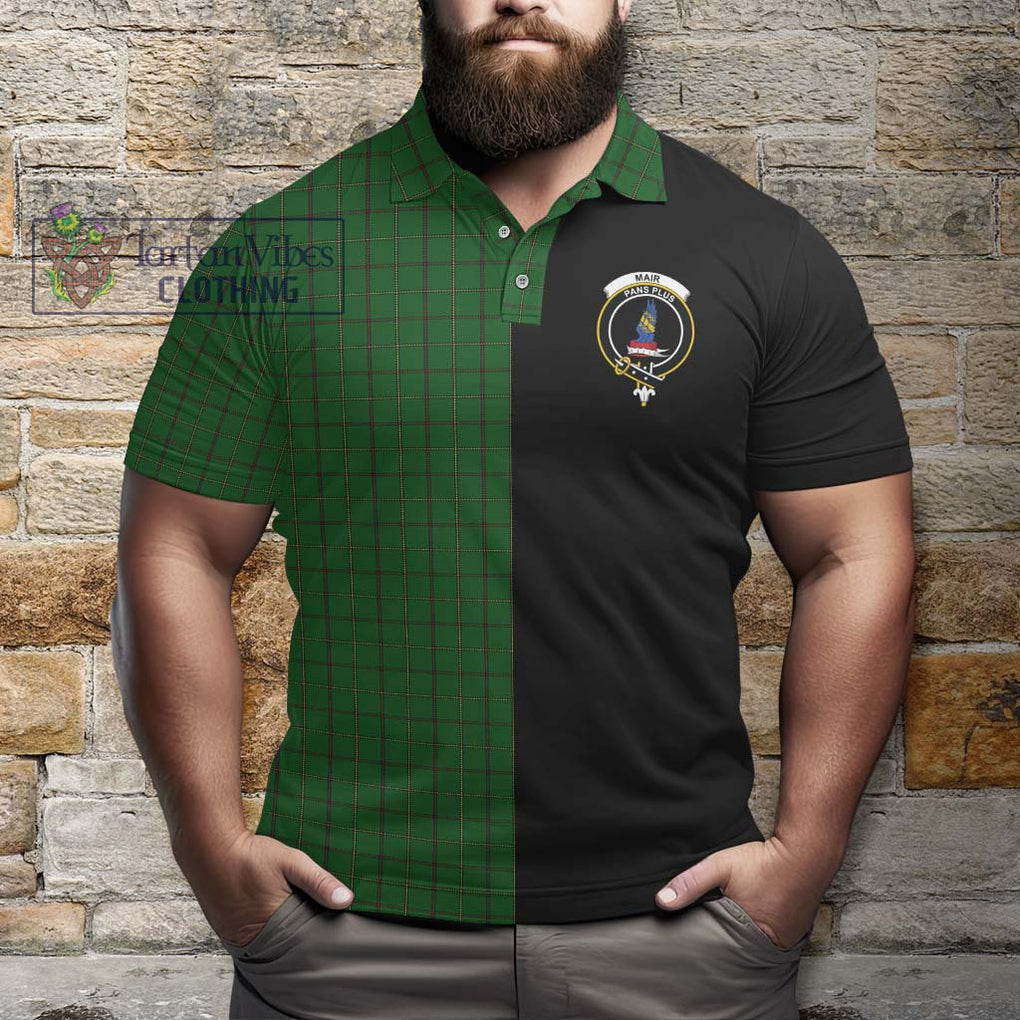 Mar Tribe Tartan Polo Shirt with Family Crest and Half Of Me Style - Tartanvibesclothing Shop