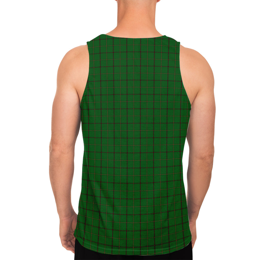 Mar Tribe Tartan Mens Tank Top with Family Crest - Tartan Vibes Clothing
