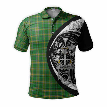 Marbury Maybery Irish Clan Polo Shirt Celtic Circle Style