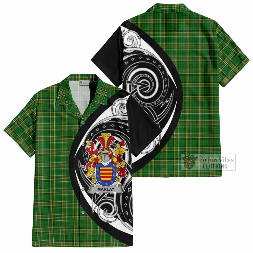 Marlay Irish Clan Hawaiian Shirt Celtic Circle Style - Tartan Vibes Clothing