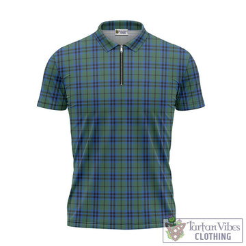 Marshall Tartan Zipper Polo Shirt