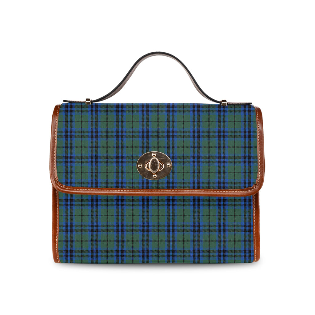 marshall-tartan-leather-strap-waterproof-canvas-bag