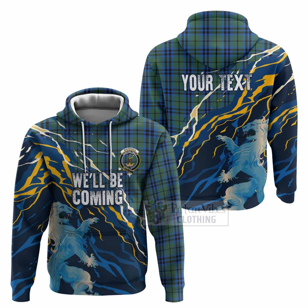 Marshall Scotland Tartan Hoodie WC2026 Football - We'll Be Coming