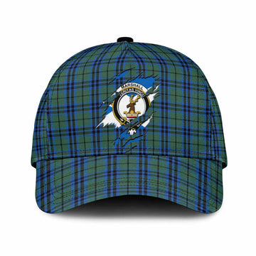 Marshall Tartan Classic Cap with Family Crest In Me Style