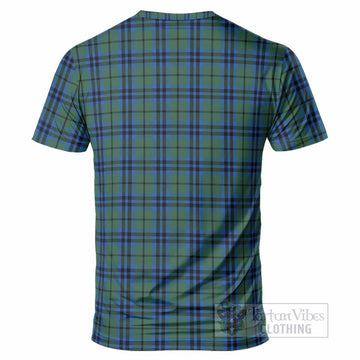 Marshall Tartan Crest T-Shirt Ferocious Lion Style