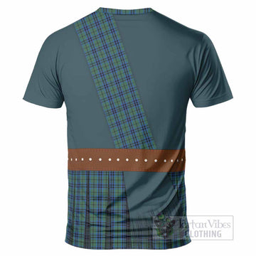Marshall Tartan Crest T-Shirt Kilt Costume Style