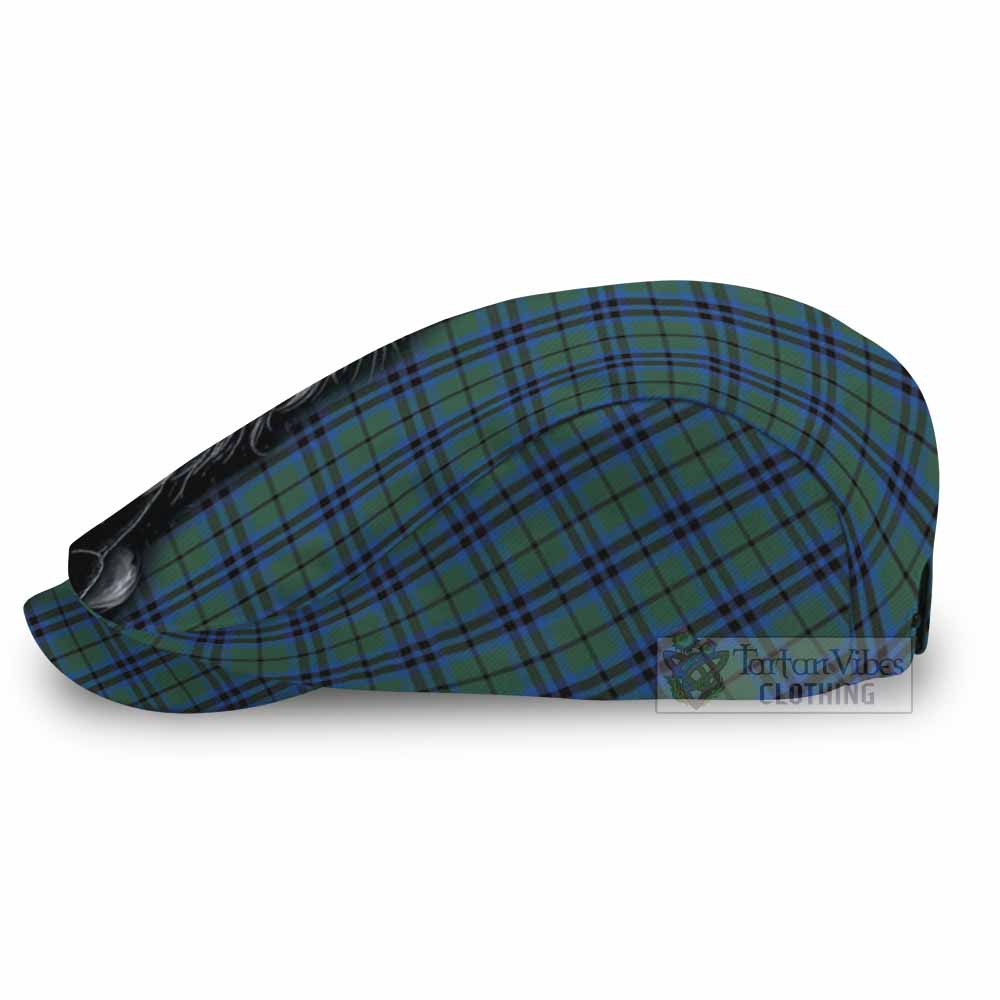 Marshall Tartan Flat Cap, Jeff Cap Roaring Lion Heritage
