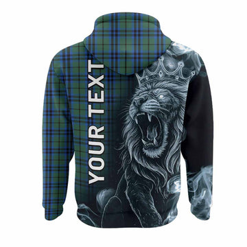 Marshall Tartan Hoodie Roaring Lion Heritage