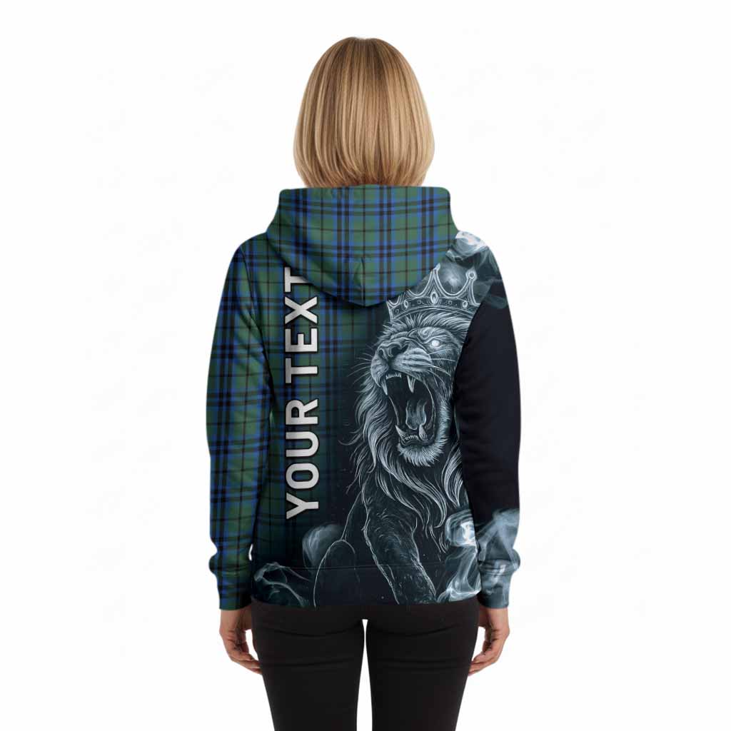Marshall Tartan Hoodie Roaring Lion Heritage