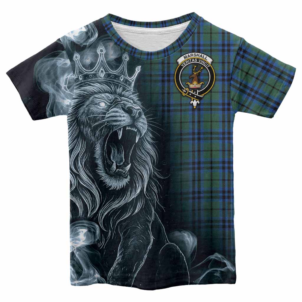 Marshall Tartan Kid T-shirt Roaring Lion Heritage