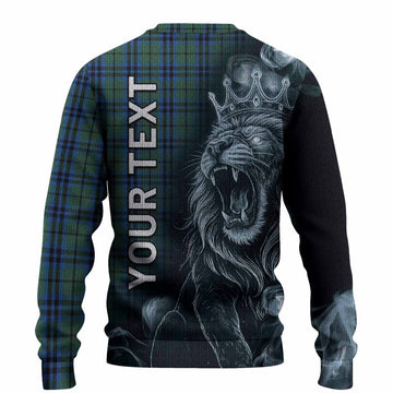 Marshall Tartan Knitted Sweater Roaring Lion Heritage