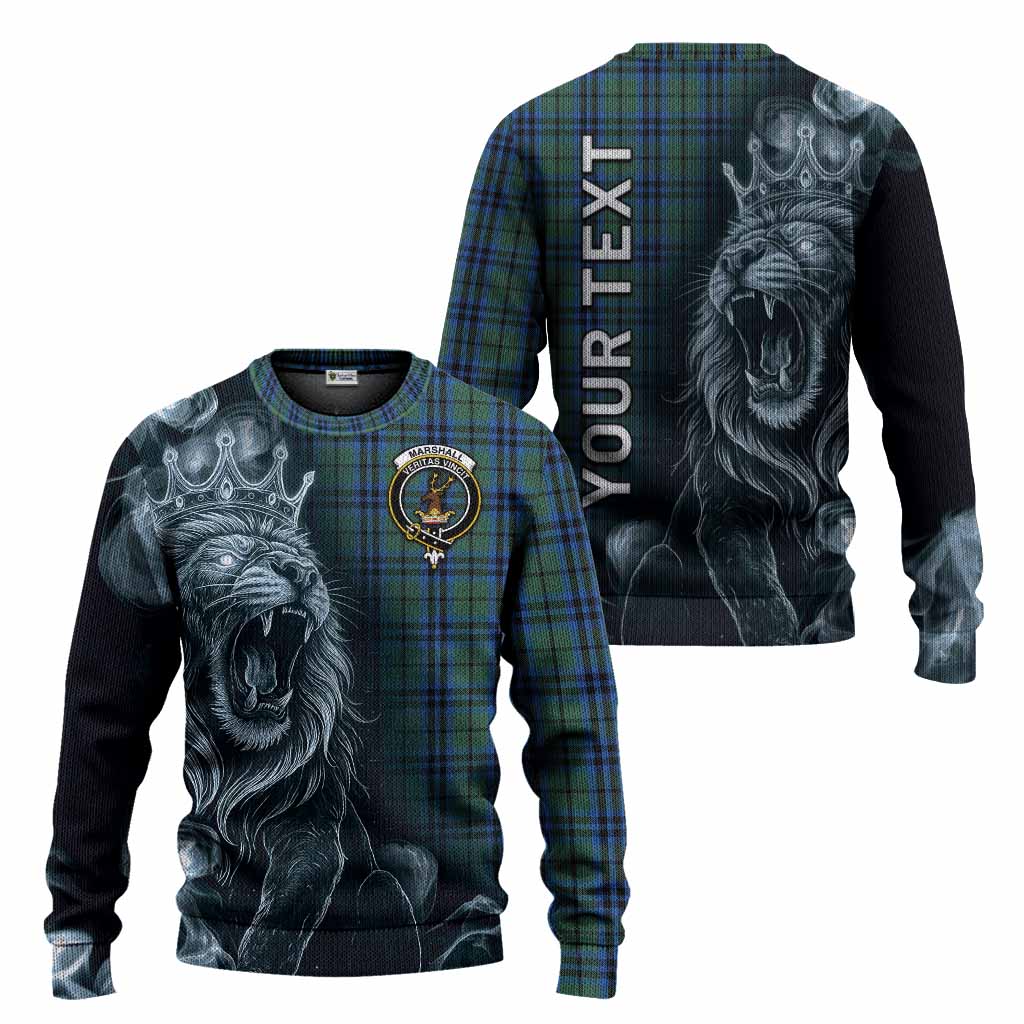 Marshall Tartan Knitted Sweater Roaring Lion Heritage
