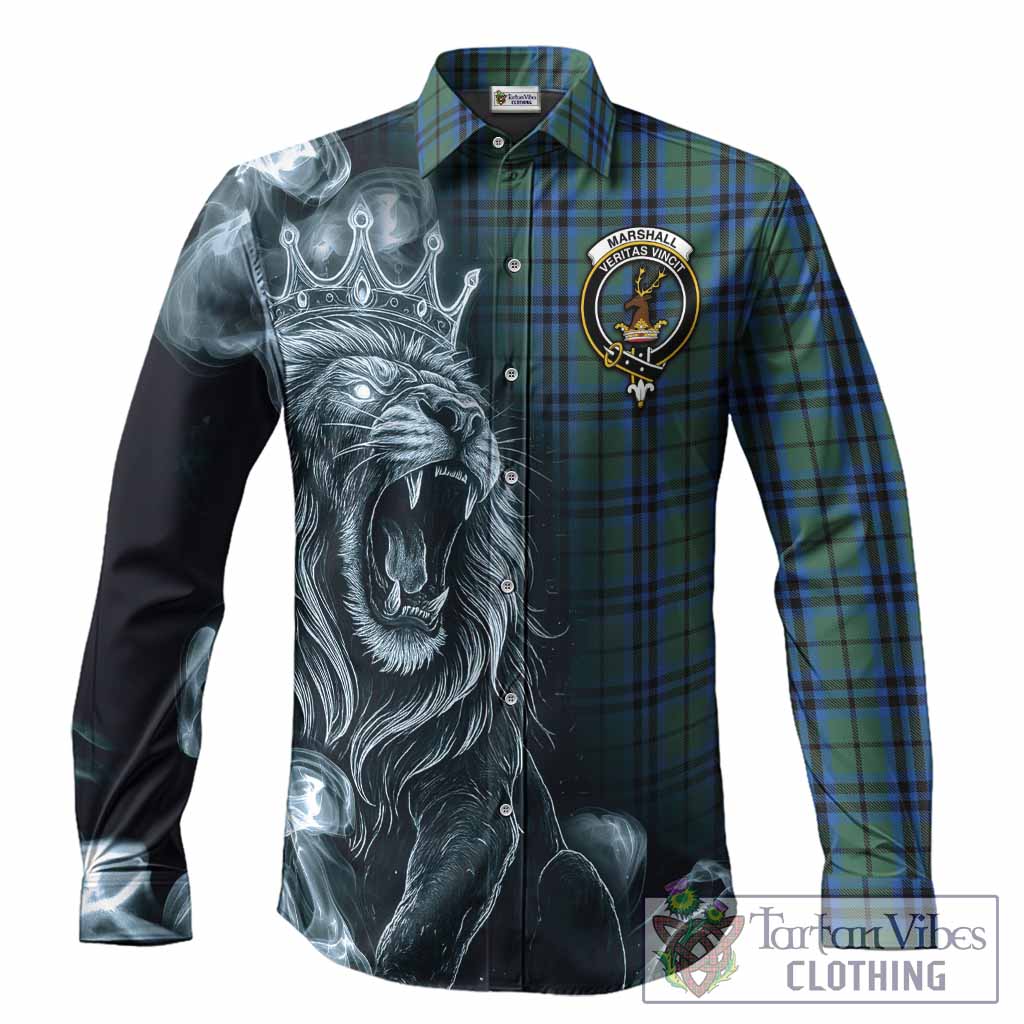Marshall Tartan Long Sleeve Button Shirts Roaring Lion Heritage