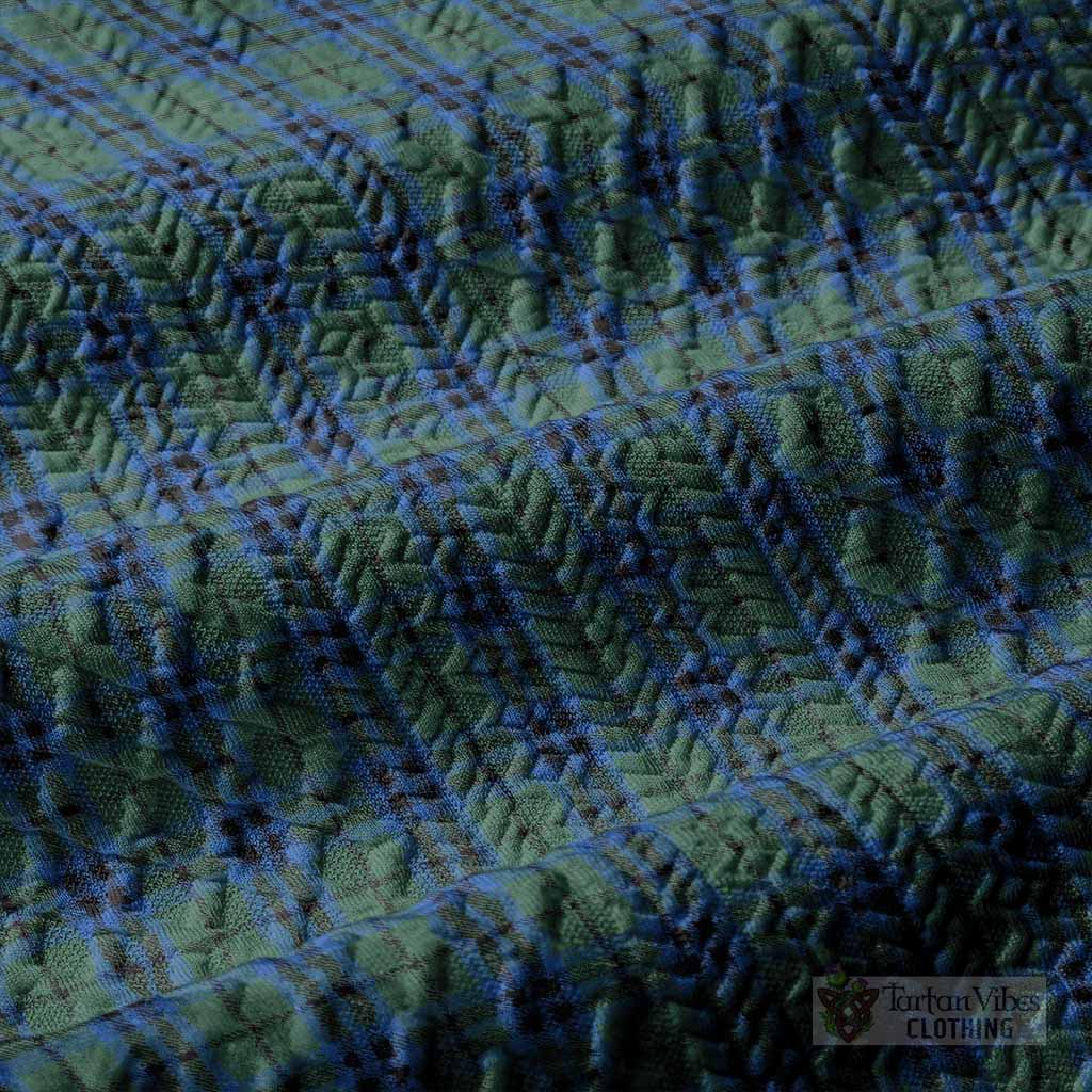 Marshall Tartan Men’s Polo Sweater Top with Family Crest