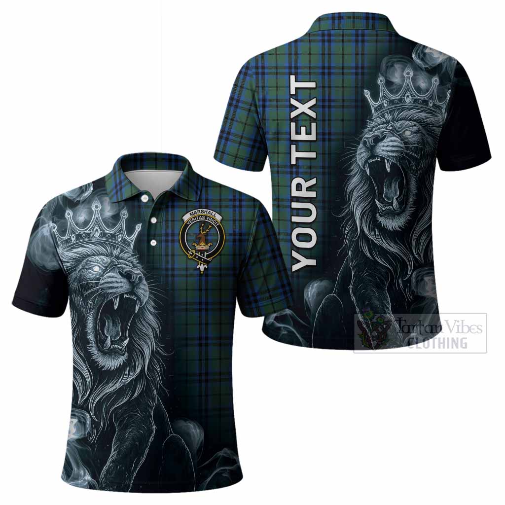 Marshall Tartan Polo Shirt Roaring Lion Heritage