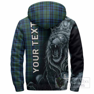 Marshall Tartan Sherpa Hoodie Roaring Lion Heritage