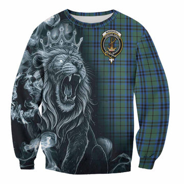 Marshall Tartan Sweatshirt Roaring Lion Heritage