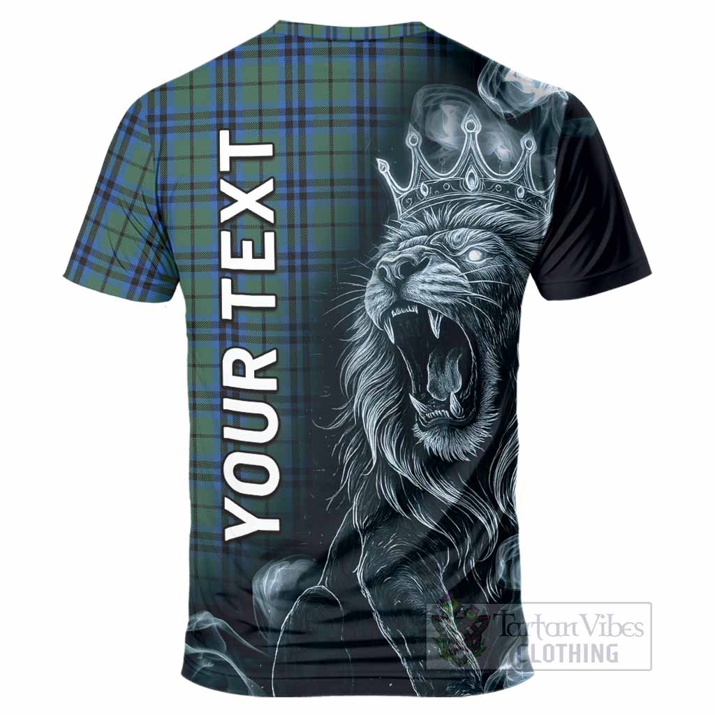 Marshall Tartan T-Shirt Roaring Lion Heritage