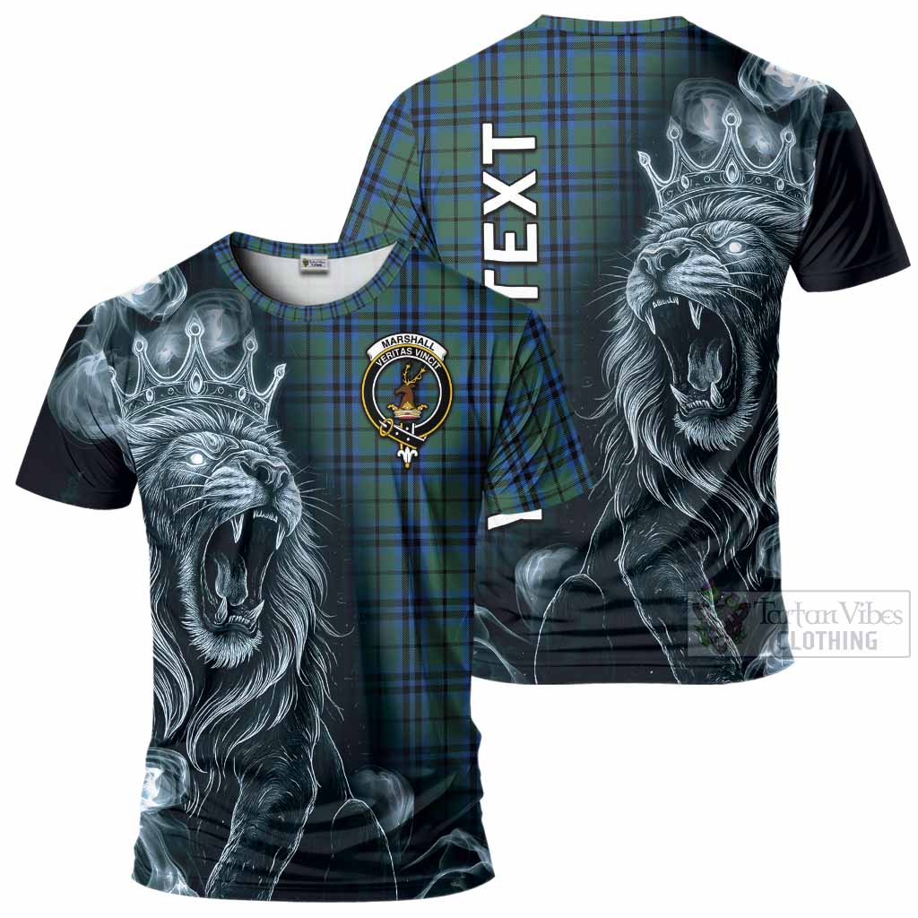 Marshall Tartan T-Shirt Roaring Lion Heritage