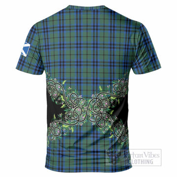 Marshall Tartan T-Shirt Thistle Scottish Spirit
