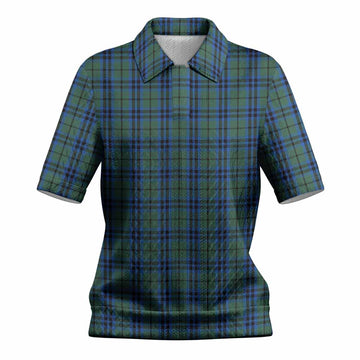 Marshall Tartan Women’s Polo Sweater Top