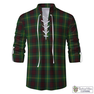 Martin Tartan Men's Scottish Traditional Jacobite Ghillie Kilt Shirt - Tartan Vibes Clothing