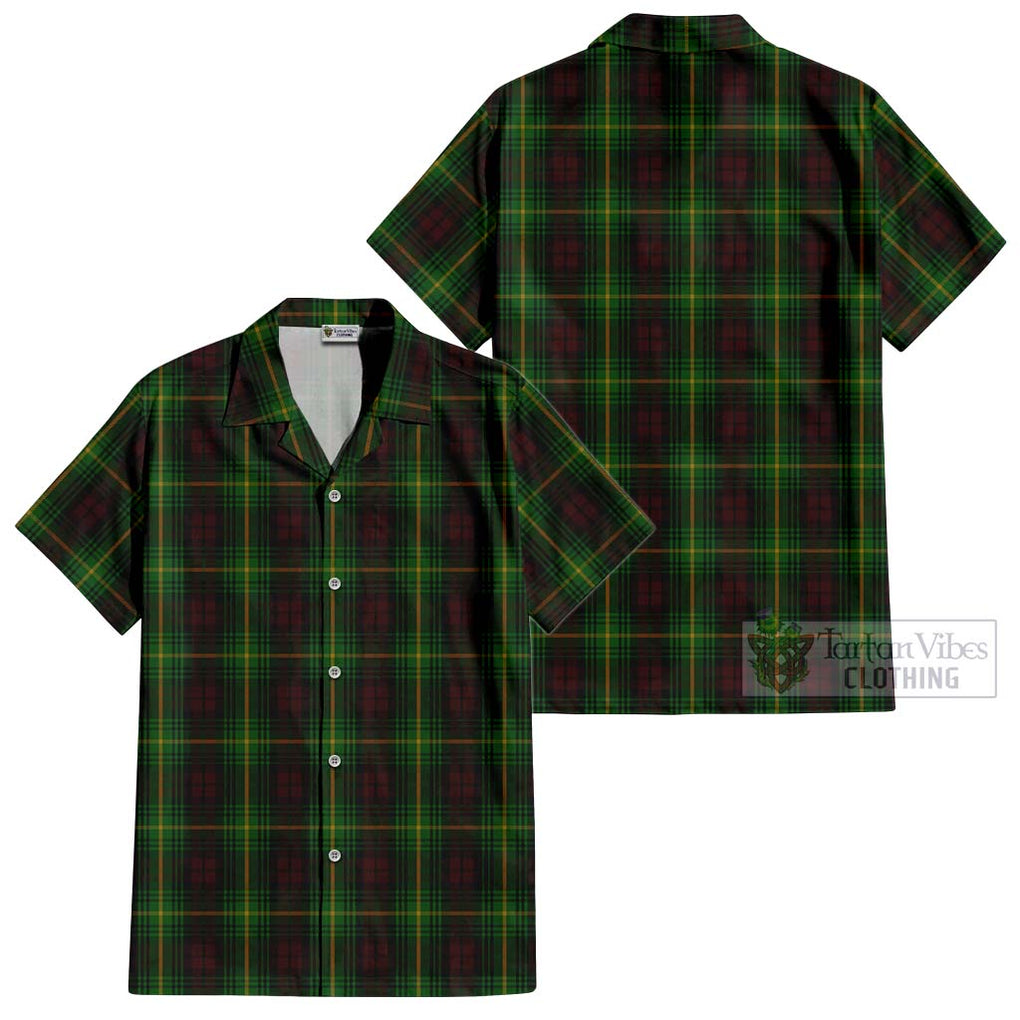 Martin Tartan Cotton Hawaiian Shirt - Tartan Vibes Clothing