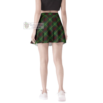 Martin Tartan Women's Plated Mini Skirt