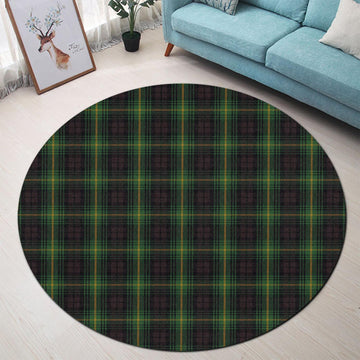 Martin Tartan Round Rug - Tartan Vibes Clothing
