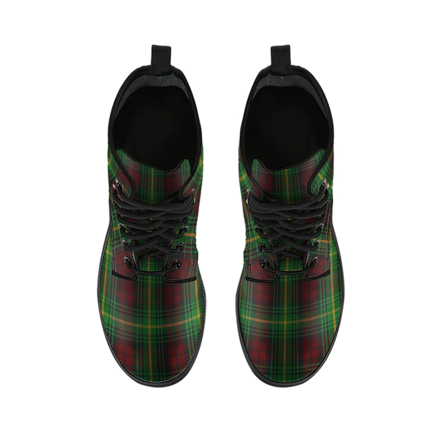 martin-tartan-leather-boots