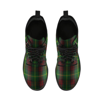 martin-tartan-leather-boots