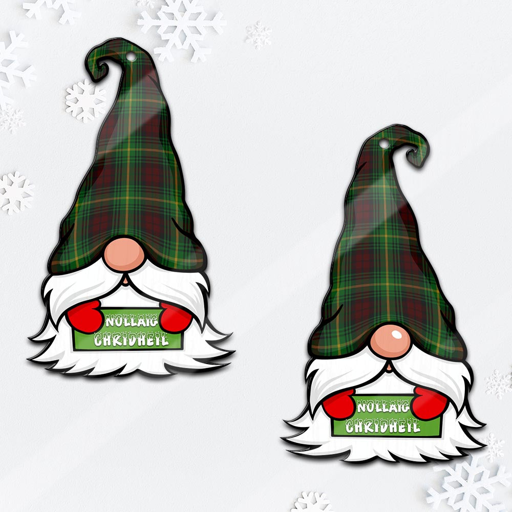 Martin Gnome Christmas Ornament with His Tartan Christmas Hat - Tartan Vibes Clothing